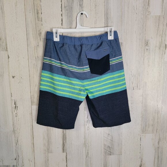 Hurley Boy's Striped Swim Trunks - Picture 4 of 4